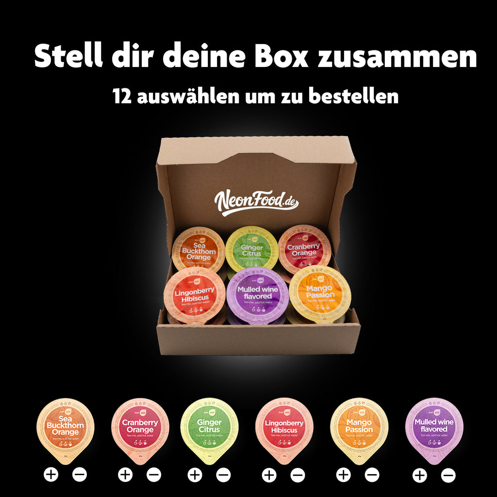 Premium Fruit Chai Infusion - Mix & Match 12er Box