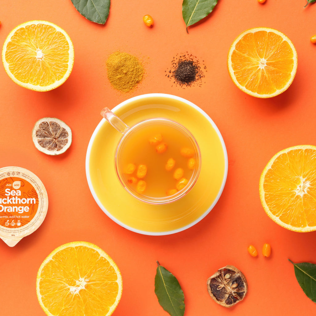 Premium Fruit Chai Infusion - Sanddorn Orangen Geschmack